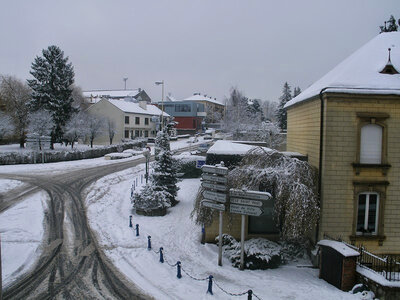 Mes photos, Rombas - Sous la neige