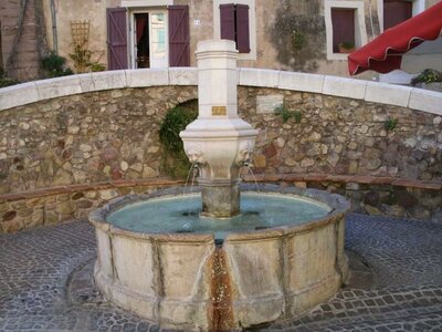 Mes photos, Roquebrune sur Argens - La fontaine
