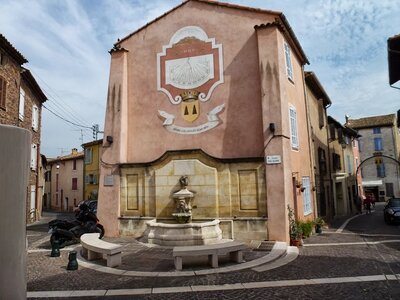 Mes photos, Roquebrune sur Argens - Son cadran solaire