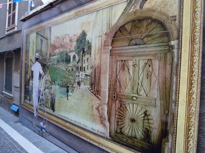 Mes photos, Roquebrune sur Argens - Trompe oeil