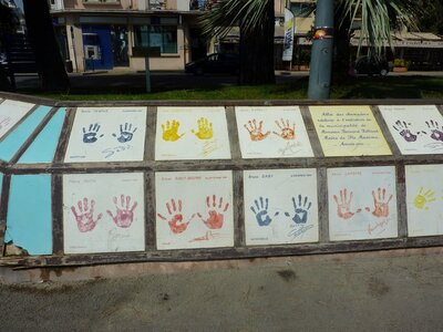 Mes photos, Ste Maxime - Empreintes mains