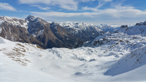Randonnée du 26/02/2017 au sommet de la Fourche, Vallon de l'Oucane