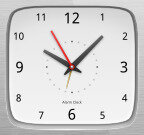 plop, clock
