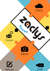 T-shirt Zaclys logos, SVG