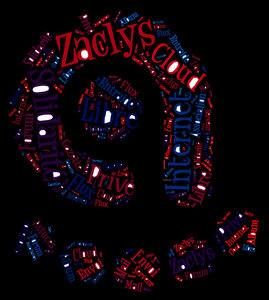 T-shirt Zaclys logos, nuage 1_shape