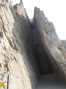 TROU DE L'ARGENT 21 03 2017 : 9.7 km, 4  h de marche, 705 m de dénivelé positif cumulé, P2, T2. Météo : temps nuageux à couvert, un peu de vent sur les crêtes., Site d'escalade