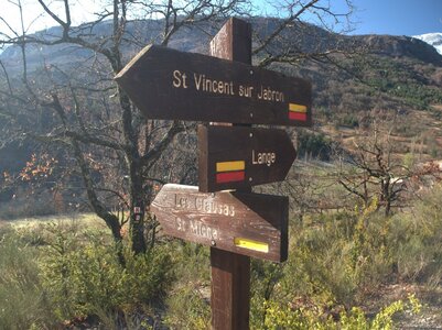 Randonnée du 26 mars 2017 -vallée du Jabron, P3260016  Copier 