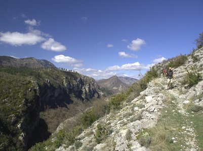 Randonnée du 26 mars 2017 -vallée du Jabron, P3260042  Copier 