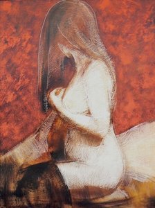 Peintures de nus, NUE 10 -huile dim 80x60