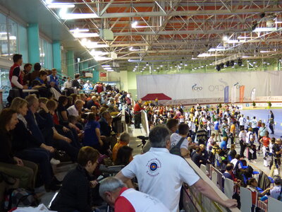 Championnat de France en salle Vittel 4et 5 mars 2017, C_Ambiance_pendant_concours_02