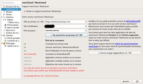 Screenshots, QOwnNotes
