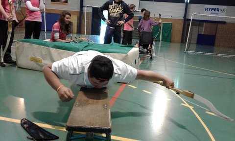 Journée sport et handicap à Aizenay 20 mai 2017, 20170520_135810