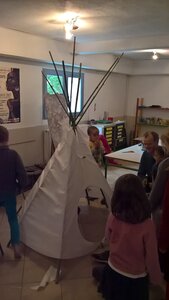 10 - Mai 2017, Fabrication tipi