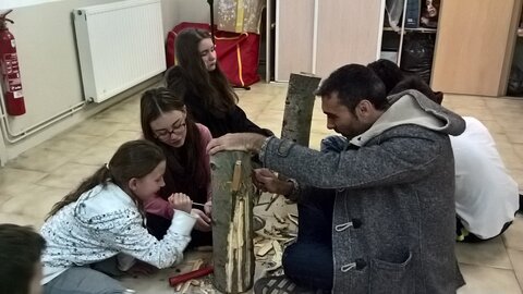 10 - Mai 2017, Atelier totem
