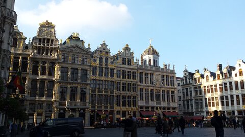 Bruxelles Octobre 2016 - Centre Historique, Grand Place - 20161011_164935