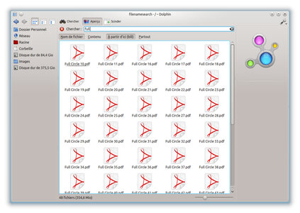 KDE, capture d'écran8