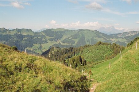 20170703-19 GR 5 2017 Thonon - Modane, 20170703-19 06 07 17 Vue depuis le col des Mattes  direction nord-est  vers la Chapelle d’Abondance  