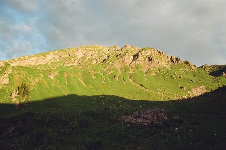20170703-19 GR 5 2017 Thonon - Modane, 20170703-21 07 07 17 Lever de soleil sur le Mont Grange depuis le bivouac