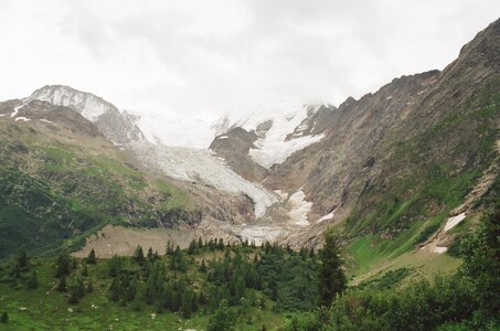 20170703-19 GR 5 2017 Thonon - Modane, 20170711-03 11 07 17 Glacier de Bionnassay et Aiguille du goûter vus depuis le GR avant le col de Tricot