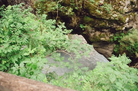 20170703-19 GR 5 2017 Thonon - Modane, 20170711-09 12 07 11 Pont rocheux naturel au dessus du Nant