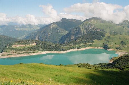 20170703-19 GR 5 2017 Thonon - Modane, 20170711-20 13 07 17 Le Lac de Roselend vu depuis la Grande Berge
