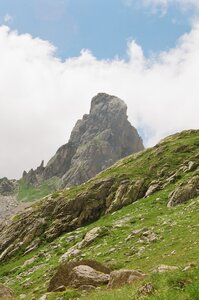 20170703-19 GR 5 2017 Thonon - Modane, 20170711-26 13 07 17 La Pierra Menta vue depuis la descente du col de Bresson
