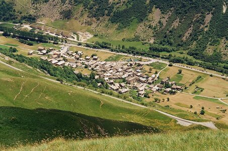 20170703-19 GR 5 2017 Thonon - Modane, 20170715-20 16 07 17 Bonneval sur Arc vu depuis le GR