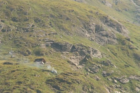 20170703-19 GR 5 2017 Thonon - Modane, 20170719-14 20 07 17 Le refuge de la Dent Parrachée depuis la séparation GR5 – TDV