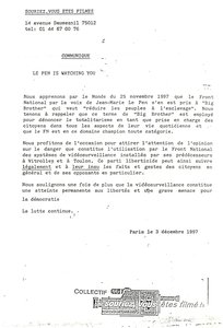 JP-SVEF-Tracts-affiches, SVEF-cp-lepen-97