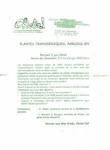 JP-SVEF-Tracts-affiches, SVEF-chiche-ogm-98