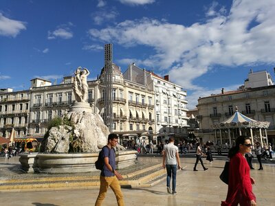 Montpellier Septembre 2017, Place de la Comédie et alentours 1