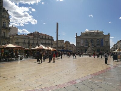 Montpellier Septembre 2017, Place de la Comédie et alentours 3