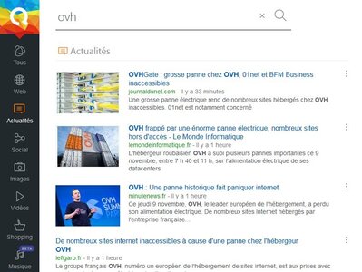 Mes images (public), OVH down