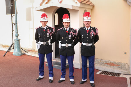 Fête Nationale Monaco 2017. Carabiniers, Fête-Nationale-2017-15