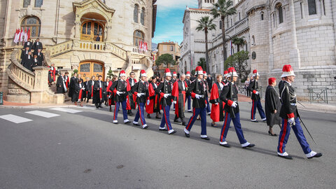 Fête Nationale Monaco 2017. Carabiniers, Fête-Nationale-2017-68