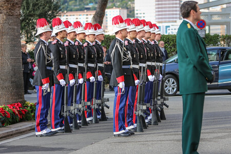 Fête Nationale Monaco 2017. Carabiniers, Fête-Nationale-2017-80