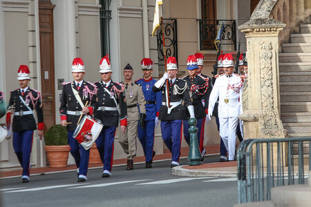 Fête Nationale Monaco 2017. Carabiniers, Fête-Nationale-2017-90