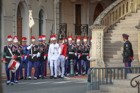 Fête Nationale Monaco 2017. Carabiniers, Fête-Nationale-2017-93