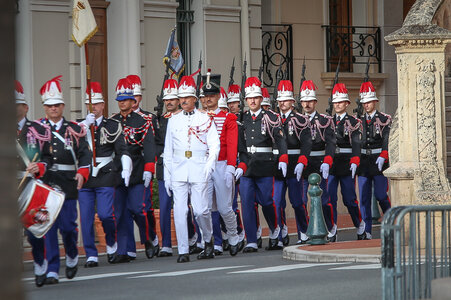 Fête Nationale Monaco 2017. Carabiniers, Fête-Nationale-2017-94