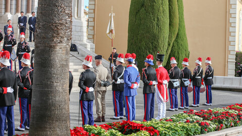 Fête Nationale Monaco 2017. Carabiniers, Fête-Nationale-2017-128