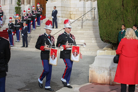 Fête Nationale Monaco 2017. Carabiniers, Fête-Nationale-2017-147
