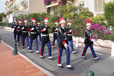 Fête Nationale Monaco 2017. Carabiniers, Fête-Nationale-2017-166