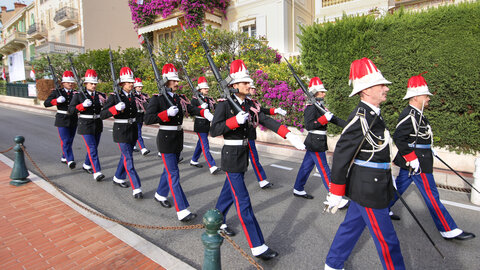 Fête Nationale Monaco 2017. Carabiniers, Fête-Nationale-2017-167