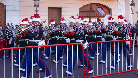 Fête Nationale Monaco 2017. Carabiniers, Fête-Nationale-2017-299