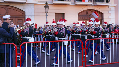 Fête Nationale Monaco 2017. Carabiniers, Fête-Nationale-2017-300