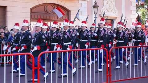 Fête Nationale Monaco 2017. Carabiniers, Fête-Nationale-2017-306