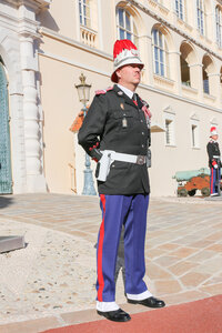 Fête Nationale Monaco 2017. Carabiniers, Fête-Nationale-2017-354