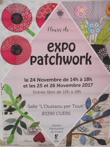 Exposition CUERS nov 2017, Affiche