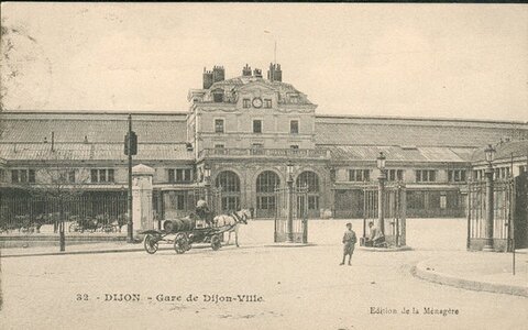 Dijon ., Gare de Dijon-Ville geophile