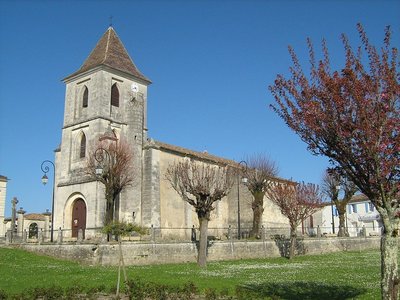 Lugon 2017, Lugon_église_St_Genès